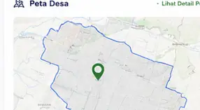 Pratinjau desain peta Desa Tunggul